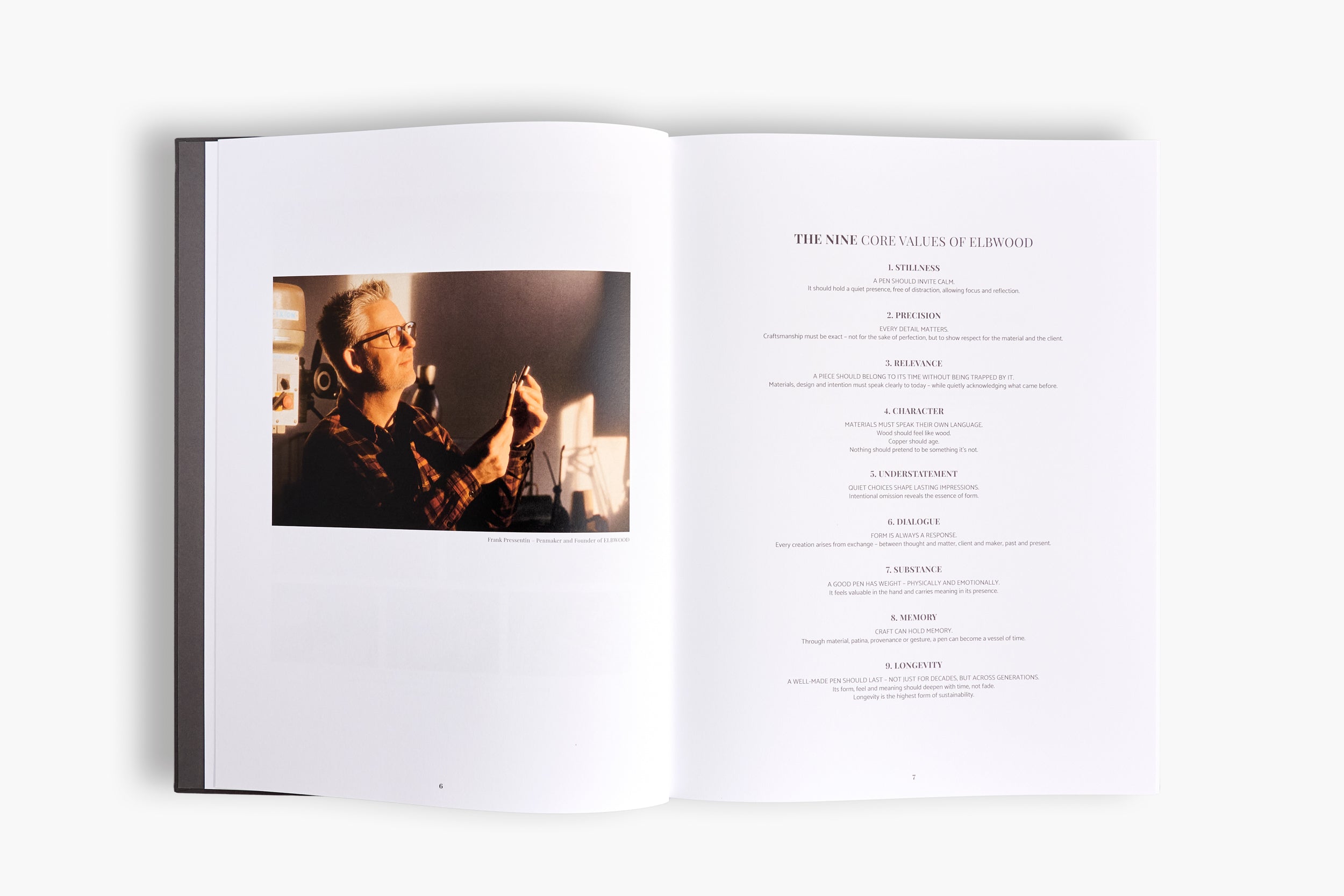 ELBWOOD - A CLOSER LOOK - Buch 2026