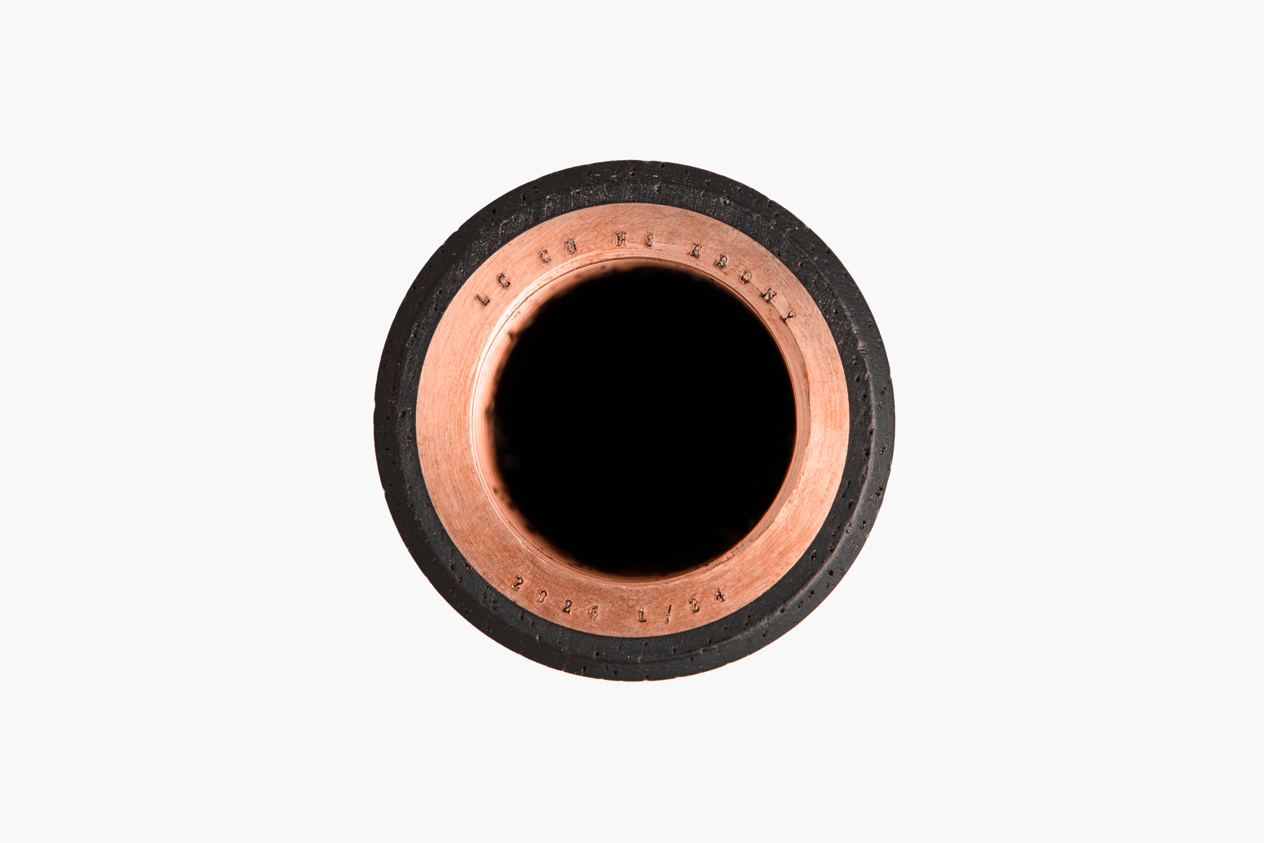 LONGCAP, Ebenholz & Kupfer Hammerschlag, THE NINE 2026, Füllfederhalter, handgefertigt