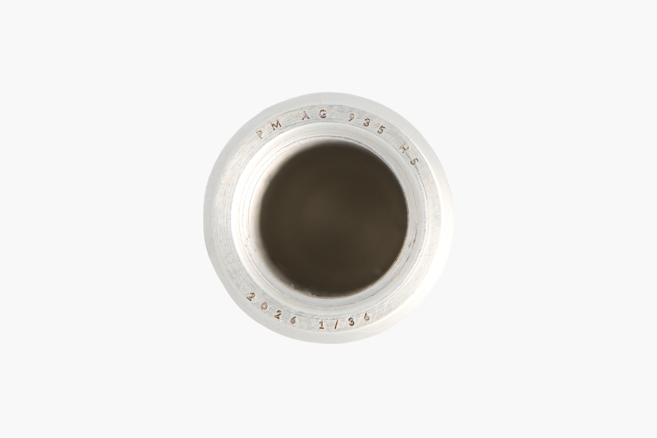 POCKETMASTER, Silber Hammerschlag, THE NINE 2026, Taschenfüllfederhalter, handgefertigt