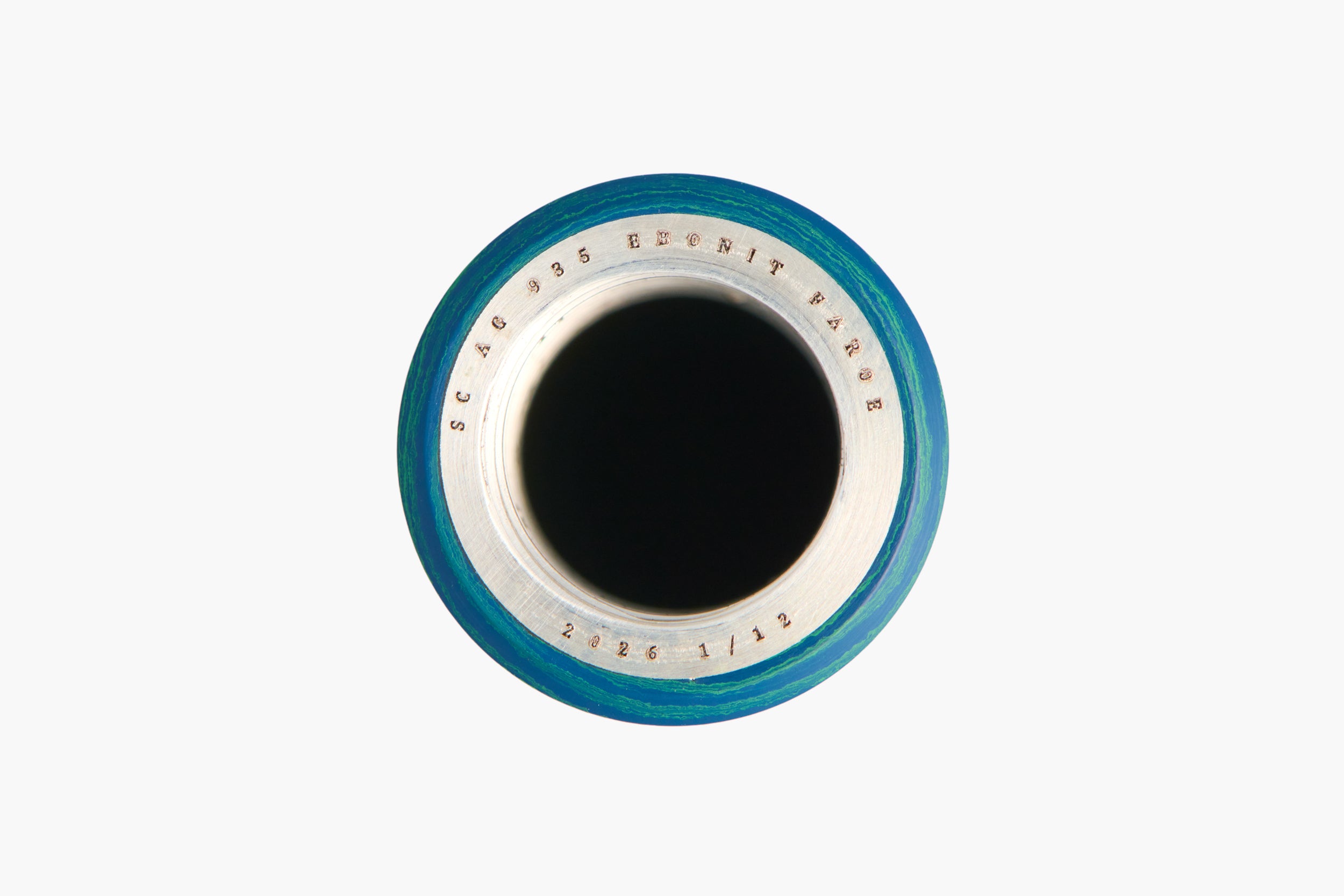 SHORTCAP, Ebonit "Faroe" & Silber, THE NINE 2026, Füllfederhalter, handgefertigt